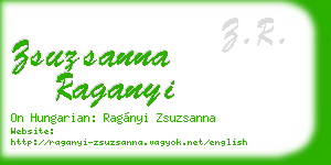 zsuzsanna raganyi business card